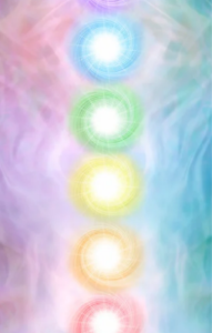 chakras are the energy fields that allow us to progress spiritually while using the physical body as a tool